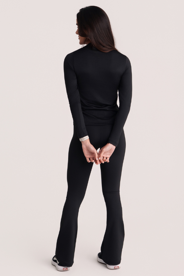 Blusa Térmica Peluciada Feminina Thermal Core Preta