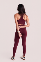 Conjunto Feminino Top + Legging Signature Vinho