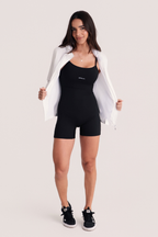 Jaqueta Corta Vento Feminina Forrada Origin Shield Branca