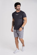 Camiseta Dry-Fit com Proteção UV - Preto
