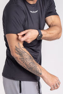 Camiseta Dry-Fit com Proteção UV - Preto