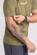 Camiseta Dry-Fit com Proteção UV - Verde