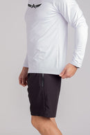 Camiseta Térmica Manga Longa com Proteção UV - Branco