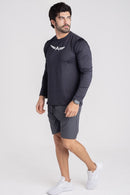 Camiseta Térmica Manga Longa com Proteção UV - Preto