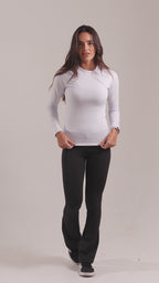 Blusa Térmica Peluciada Feminina Thermal Core Branca
